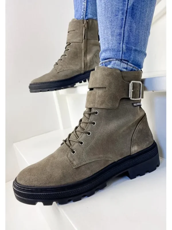 Femme Palladium Bottines^Cult 03 Sud Caribou-