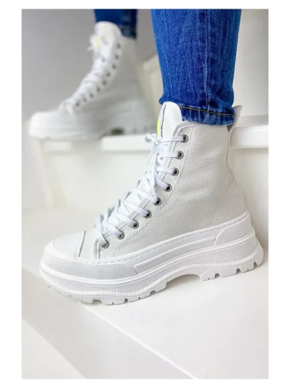 Femme Semerdjian Bottines^D144M1 Tessuto Bianco-