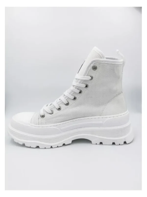 Femme Semerdjian Bottines^D144M1 Tessuto Bianco-