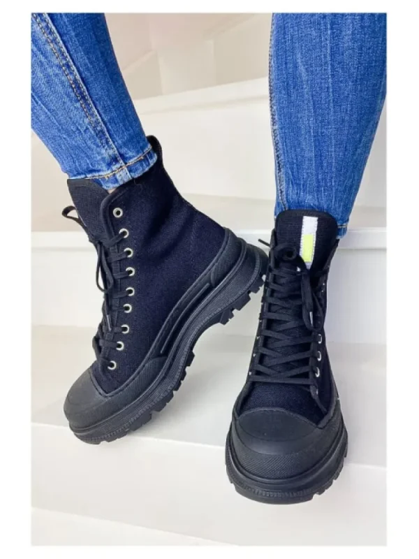 Femme Semerdjian Bottines^D144M1 Tessuto Nero-