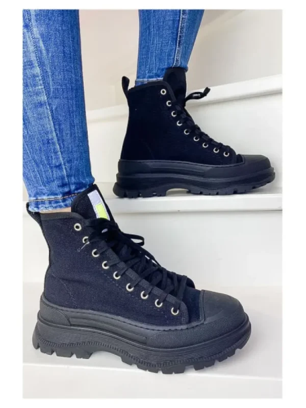 Femme Semerdjian Bottines^D144M1 Tessuto Nero-