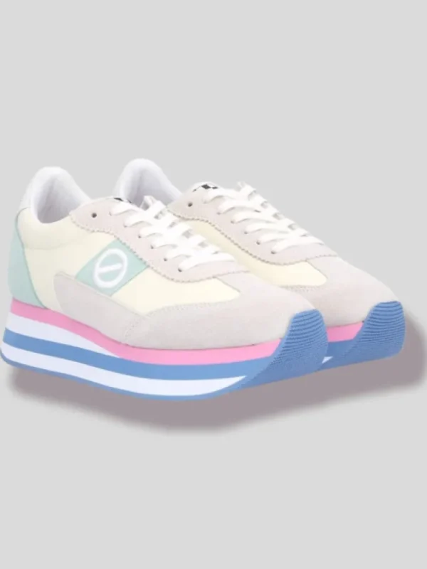 Femme No Name Baskets^Flex M Jogger Sun/Jade-