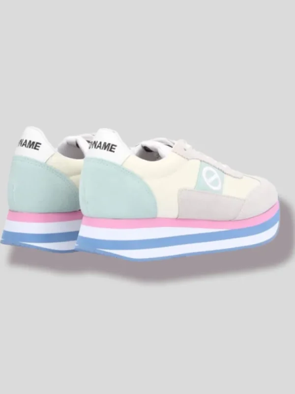 Femme No Name Baskets^Flex M Jogger Sun/Jade-