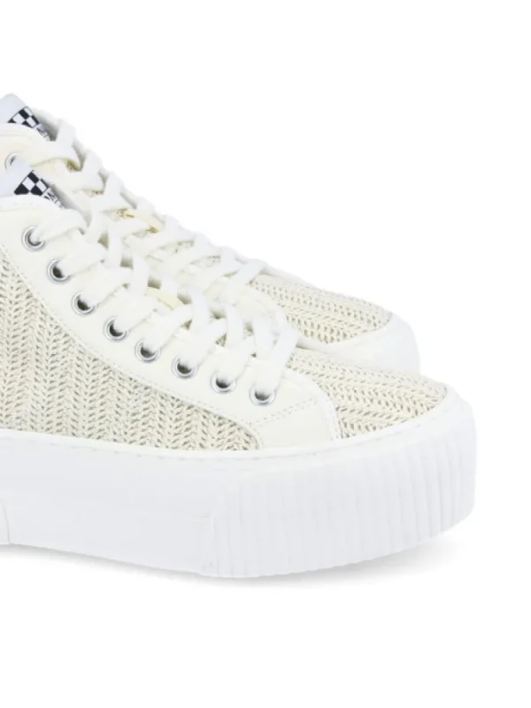 Femme No Name Baskets^Iron Mid Goby Natural-