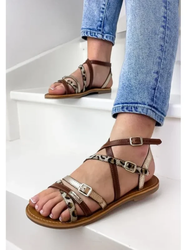 Femme Les tropéziennes par M. Belarbi Sandales & Nu-Pieds^Les Tropeziennes Par M. Belarbi-Sandales Bukel Et Or