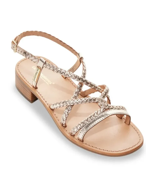 Femme Les tropéziennes par M. Belarbi Sandales & Nu-Pieds^Les Tropeziennes Par M. Belarbi-Sandales Hotressa Or