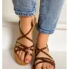 Femme Les tropéziennes par M. Belarbi Sandales & Nu-Pieds^Les Tropeziennes Par M. Belarbi-Sandales Henoux Tan