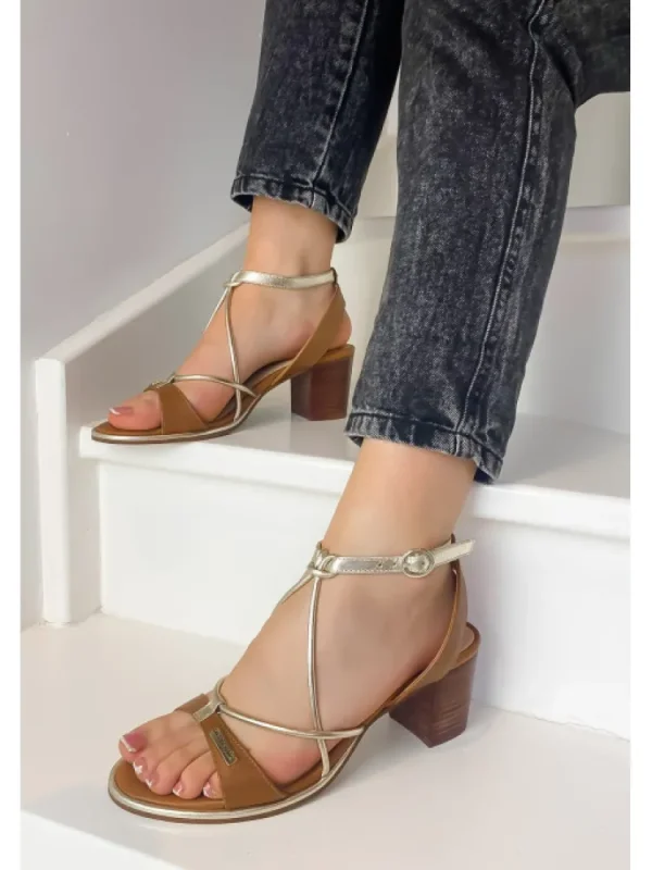 Femme Les tropéziennes par M. Belarbi Sandales & Nu-Pieds^Les Tropeziennes Par M. Belarbi-Sandales Lilon Tan