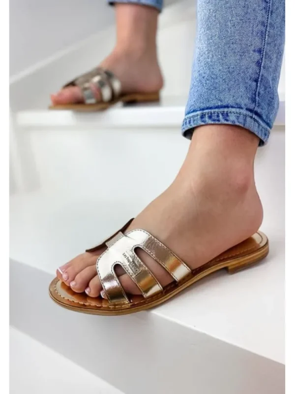 Femme Les tropéziennes par M. Belarbi Sandales & Nu-Pieds^Les Tropeziennes Par M. Belarbi-Mules Damia Or