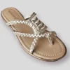Femme Les tropéziennes par M. Belarbi Sandales & Nu-Pieds^Les Tropeziennes Par M. Belarbi-Sandales Halamo Or