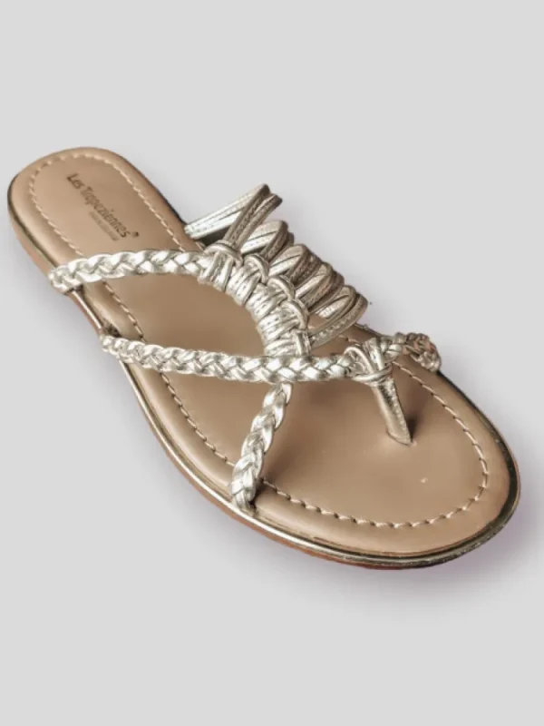 Femme Les tropéziennes par M. Belarbi Sandales & Nu-Pieds^Les Tropeziennes Par M. Belarbi-Sandales Halamo Or