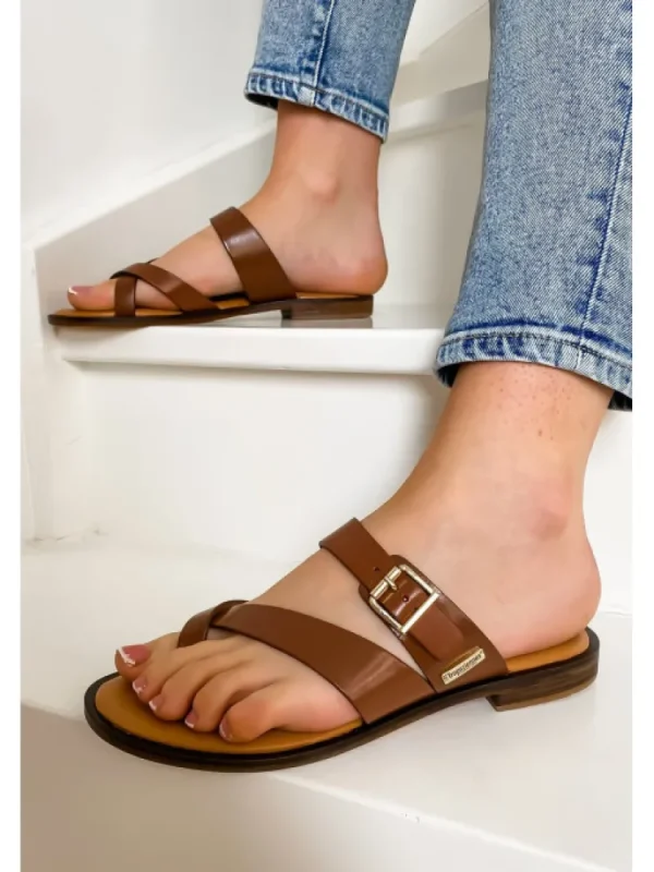Femme Les tropéziennes par M. Belarbi Sandales & Nu-Pieds^Les Tropeziennes Par M. Belarbi-Sandales Hapisy Tan