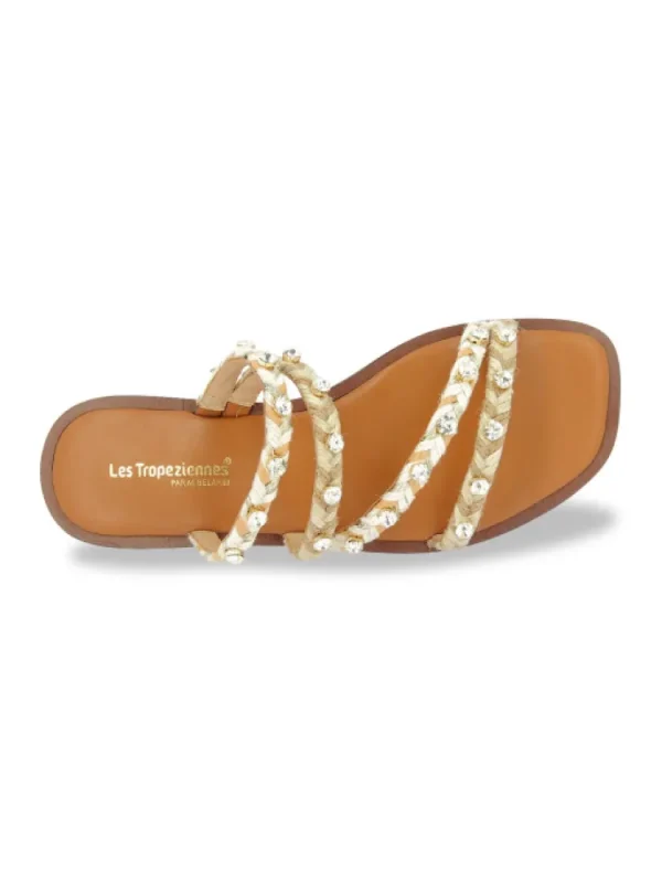 Femme Les tropéziennes par M. Belarbi Sandales & Nu-Pieds^Les Tropeziennes Par M. Belarbi-Sandales Opiana Beige
