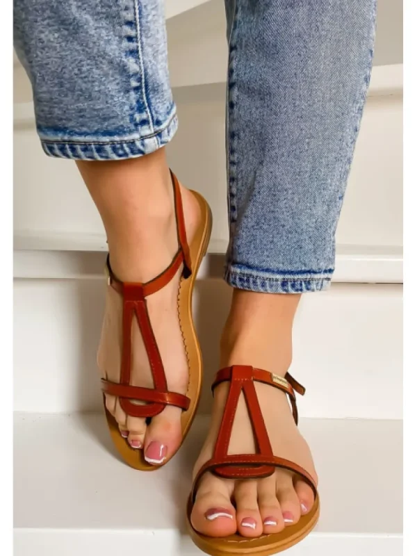 Femme Les tropéziennes par M. Belarbi Sandales & Nu-Pieds^Les Tropeziennes Par M. Belarbi-Sandales Hamess Brique