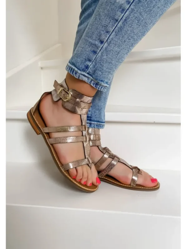 Femme Les tropéziennes par M. Belarbi Sandales & Nu-Pieds^Les Tropeziennes Par M. Belarbi-Sandales Herratys Or