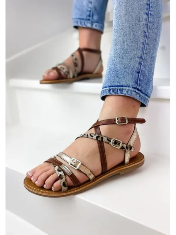 Femme Les tropéziennes par M. Belarbi Sandales & Nu-Pieds^Les Tropeziennes Par M. Belarbi-Sandales Bukel Et Or