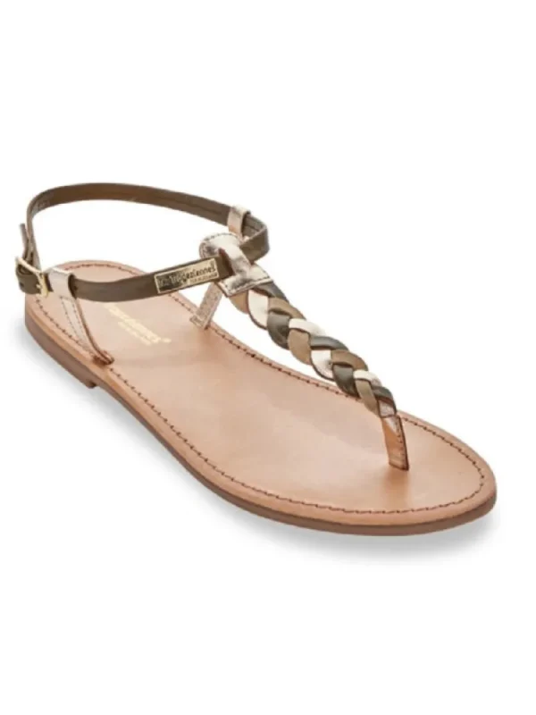Femme Les tropéziennes par M. Belarbi Sandales & Nu-Pieds^Les Tropeziennes Par M. Belarbi-Tongs Hodin Kaki