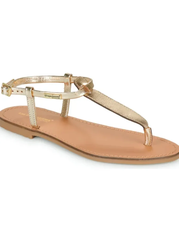 Femme Les tropéziennes par M. Belarbi Sandales & Nu-Pieds^Les Tropeziennes Par M. Belarbi-Tongs Harvil Or