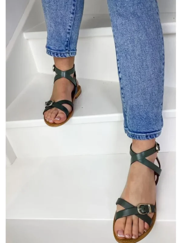 Femme Les tropéziennes par M. Belarbi Sandales & Nu-Pieds^Les Tropeziennes Par M. Belarbi-Sandales Hepana Tilleul