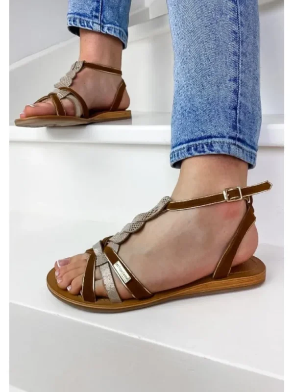 Femme Les tropéziennes par M. Belarbi Sandales & Nu-Pieds^Les Tropeziennes Par M. Belarbi-Sandales Hamuc Tan
