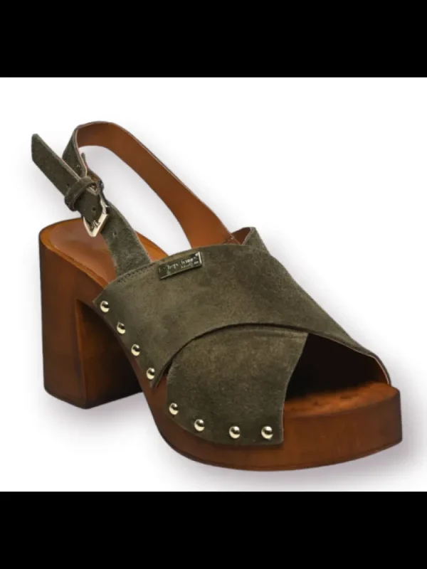 Femme Les tropéziennes par M. Belarbi Sandales & Nu-Pieds^Les Tropeziennes Par M. Belarbi-Sabots Tessy Kaki