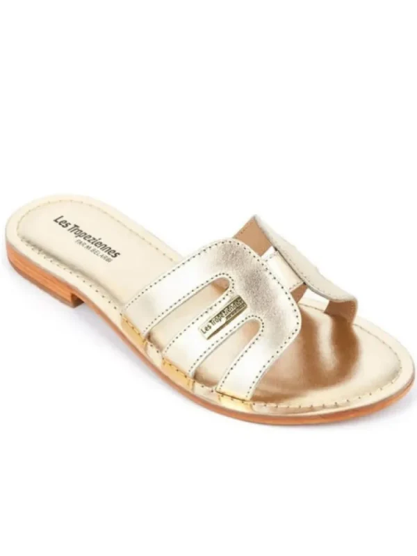 Femme Les tropéziennes par M. Belarbi Sandales & Nu-Pieds^Les Tropeziennes Par M. Belarbi-Mules Damia Or
