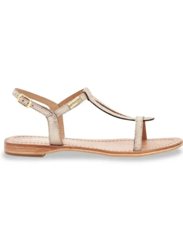Femme Les tropéziennes par M. Belarbi Sandales & Nu-Pieds^Les Tropeziennes Par M. Belarbi-Sandales Hamat Or Irise