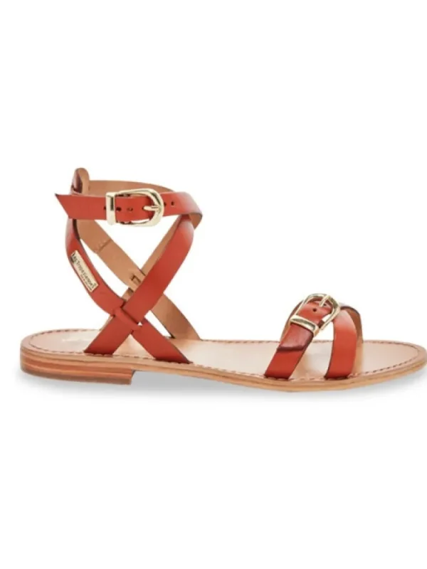 Femme Les tropéziennes par M. Belarbi Sandales & Nu-Pieds^Les Tropeziennes Par M. Belarbi-Sandales Hepana Brique