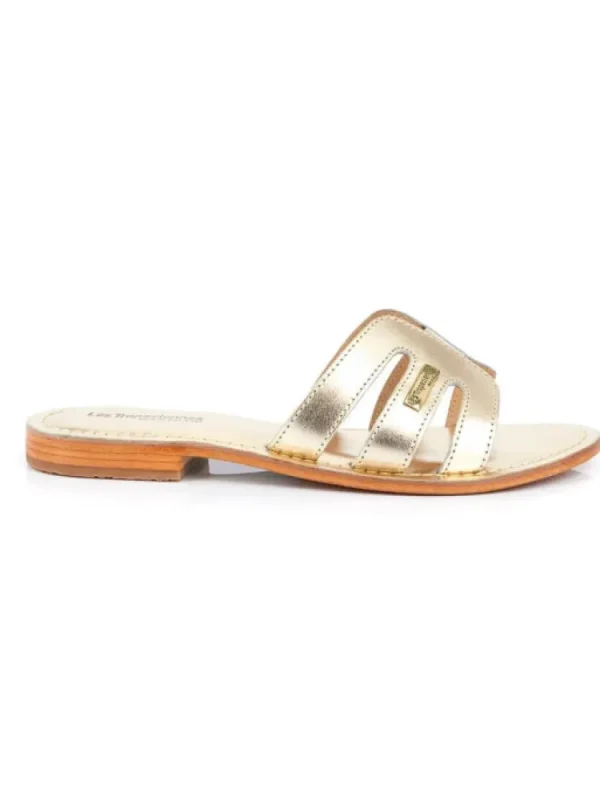 Femme Les tropéziennes par M. Belarbi Sandales & Nu-Pieds^Les Tropeziennes Par M. Belarbi-Mules Damia Or