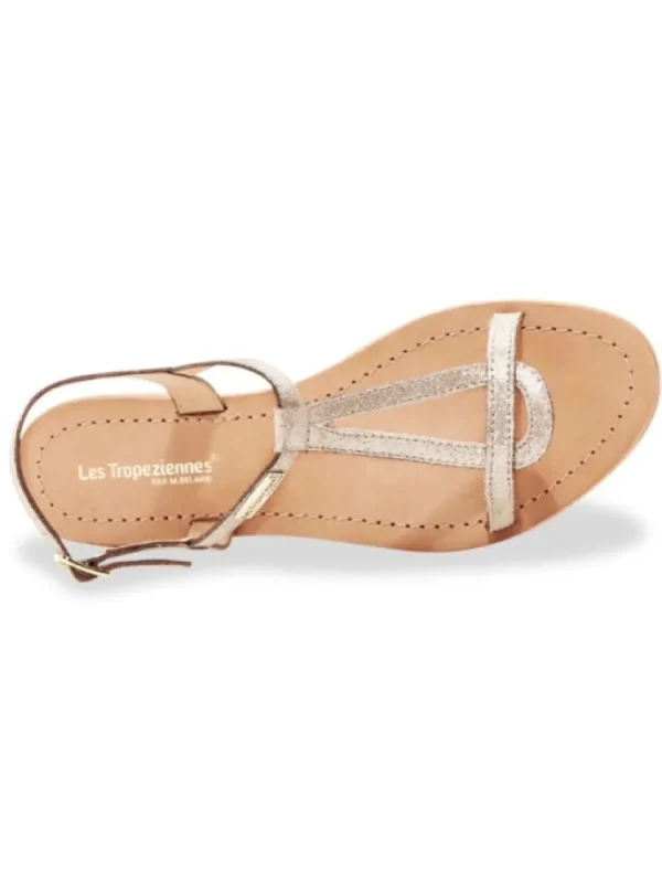 Femme Les tropéziennes par M. Belarbi Sandales & Nu-Pieds^Les Tropeziennes Par M. Belarbi-Sandales Hamat Or Irise