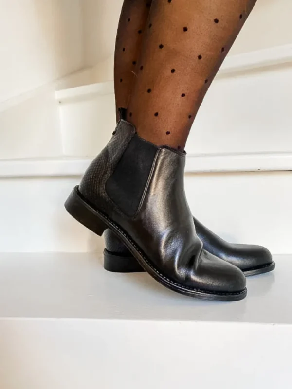 Femme Maroli Bottines^-Chelsea 7407 Croco Caster