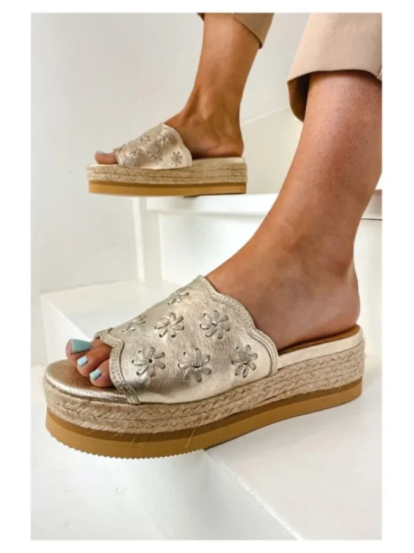 Femme Minka Design Sandales & Nu-Pieds^Minka-Mules Cuir Adrien