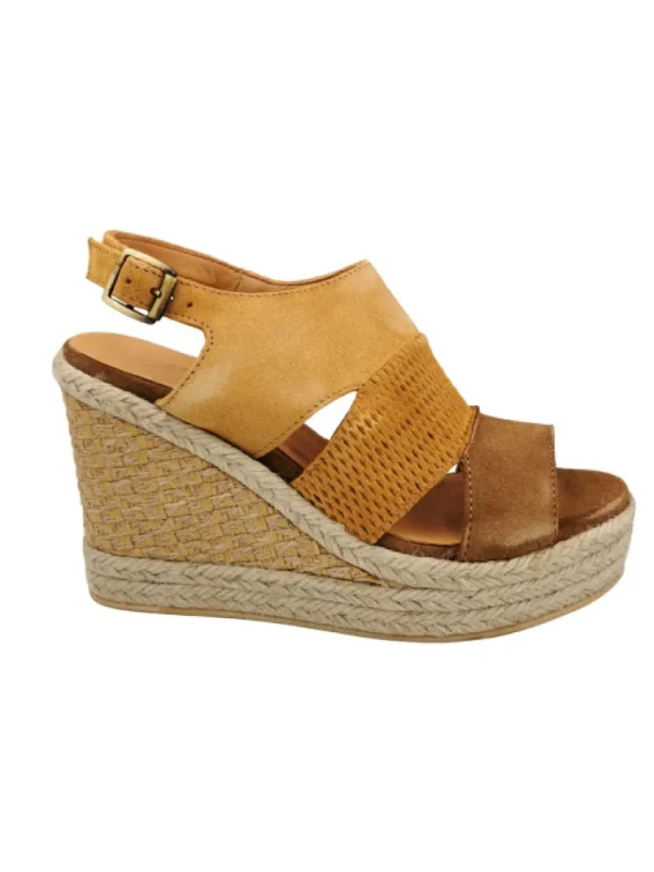 Femme Minka Design Sandales & Nu-Pieds^Minka-Sandales Compensees Alessia Nobucado