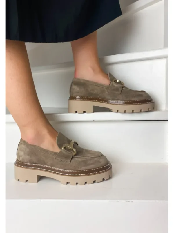 Femme Semerdjian Mocassins^Mocassins E505E2 Camoscio Corda-