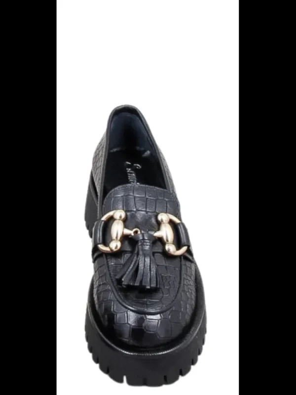 Femme Semerdjian Mocassins^Mocassins E007E1 Cocco Nero-