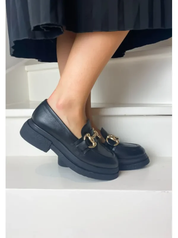 Femme Semerdjian Mocassins^Mocassins E946E2 Gange Nero-