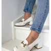 Femme Semerdjian Escarpins^Mocassins E656E2 Pasman Bianco-