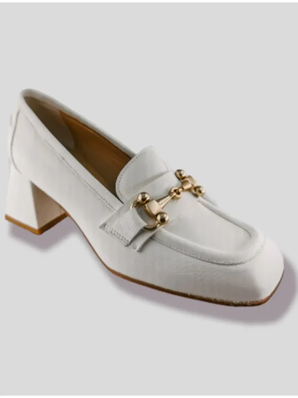 Femme Semerdjian Escarpins^Mocassins E656E2 Pasman Bianco-