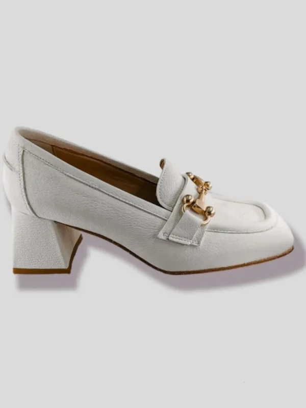 Femme Semerdjian Escarpins^Mocassins E656E2 Pasman Bianco-