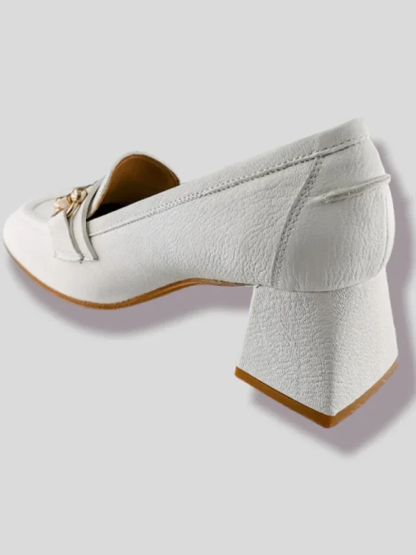 Femme Semerdjian Escarpins^Mocassins E656E2 Pasman Bianco-