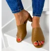 Femme Vanessa Wu Sandales & Nu-Pieds^Mules A Talon Effet Tresse-