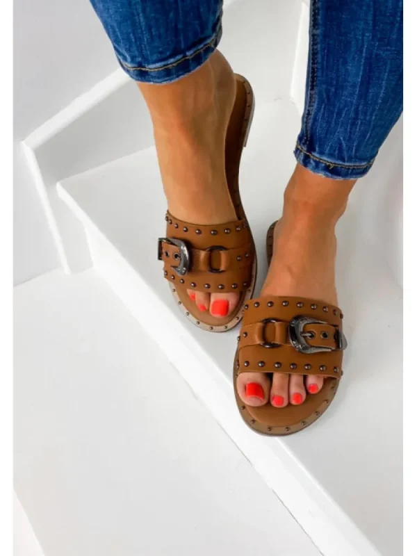 Femme Les Petites Bombes - LPB Sandales & Nu-Pieds^Mules Cuir Bintou Les Petites Bombes