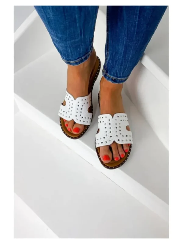 Femme * Sandales & Nu-Pieds^Mules Cuir Hes Tenerife-Jeunes & Jolies