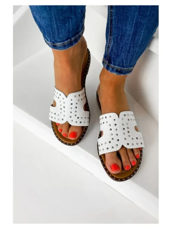 Femme * Sandales & Nu-Pieds^Mules Cuir Hes Tenerife-Jeunes & Jolies