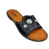 Femme Jeunes Sandales & Nu-Pieds^Mules Cuir Naples- & Jolies