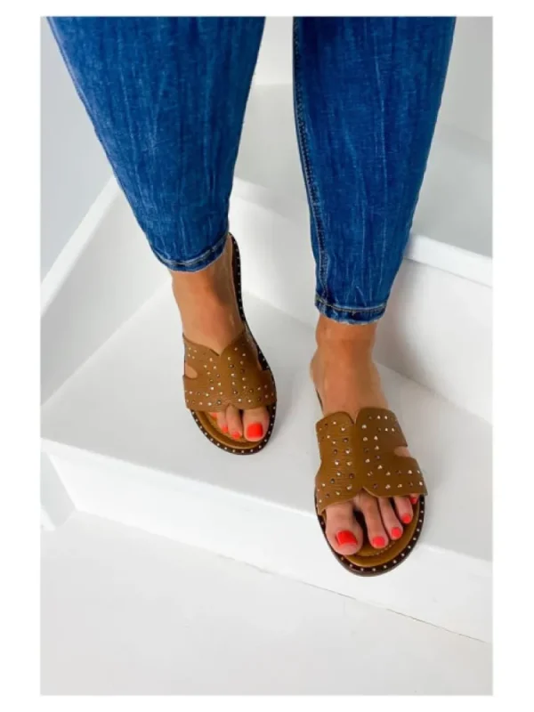 Femme * Sandales & Nu-Pieds^Mules Cuir Tenerife-Jeunes & Jolies