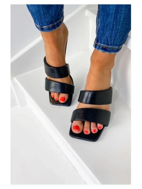 Femme Vanessa Wu Sandales & Nu-Pieds^Mules Es A Brides Rembourrees-