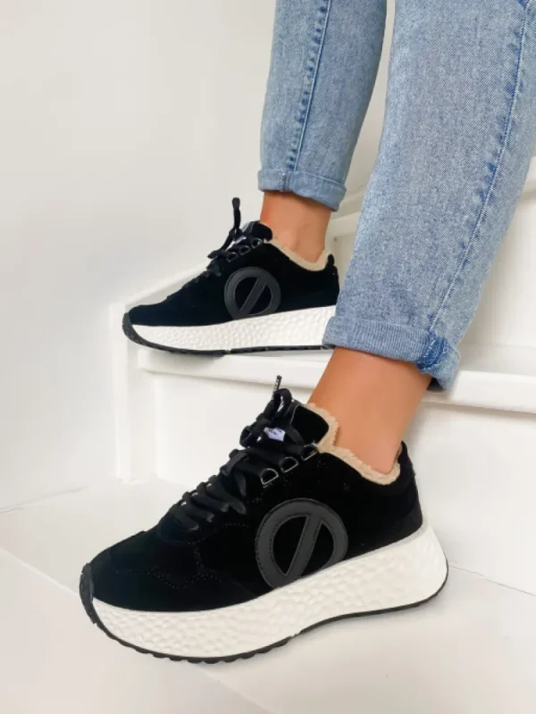 Femme No Name Baskets^-Carter Jogger Black/Dove