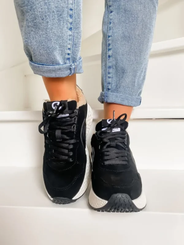 Femme No Name Baskets^-Carter Jogger Black/Dove