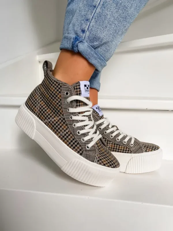 Femme No Name Baskets^-Iron Mid Willow Black